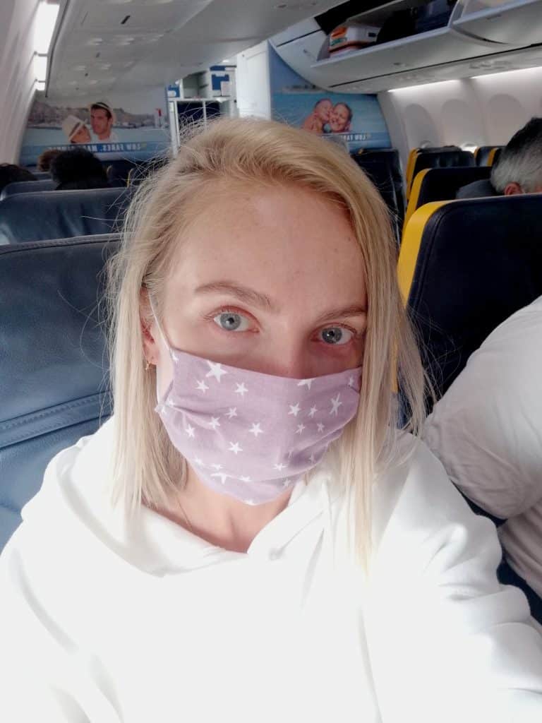Podróż samolotem w czasach pandemii