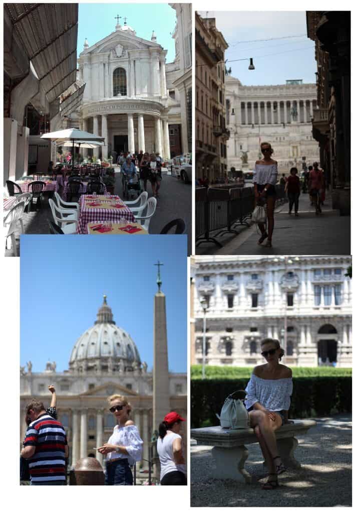 uliczki rzymu włoska stolica wieczne miasto blog podróżniczy