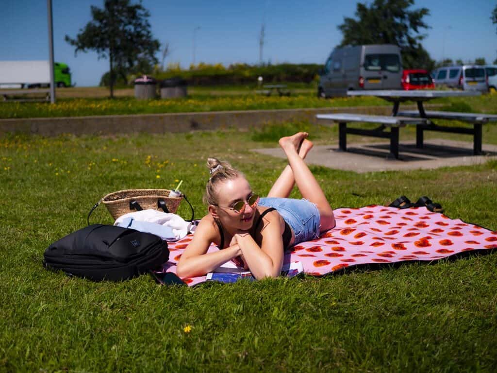 lato w Holandii sloneczna niedziela nad morzem Holandia blog lifestyle Lifestyle