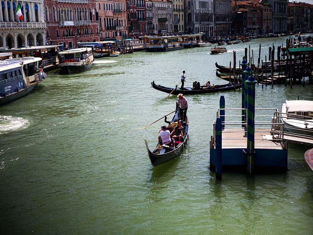 Wenecja gondole Wenecja crand canal Podróże