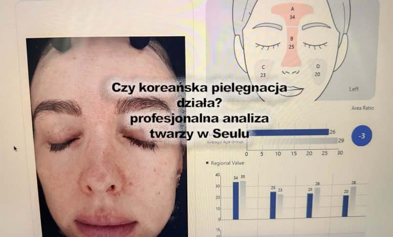 czy pielegnacja koreanska dziala Blog lifestyle by Natalia Szewczyk Czy pielęgnacja koreańska działa analiza skóry w Korei Południowej