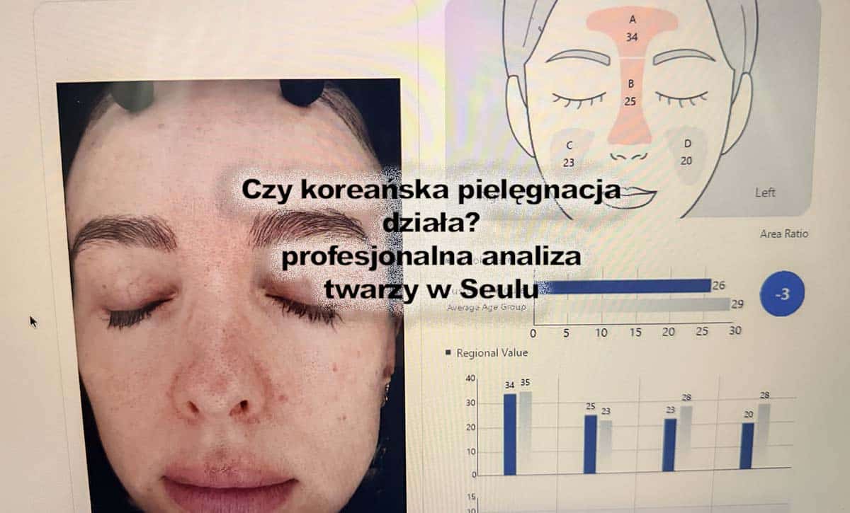 czy pielegnacja koreanska dziala Blog lifestyle by Natalia Szewczyk Czy pielęgnacja koreańska działa analiza skóry w Korei Południowej